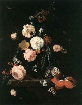 科內利斯 德 裡姆 Flower Still-Life